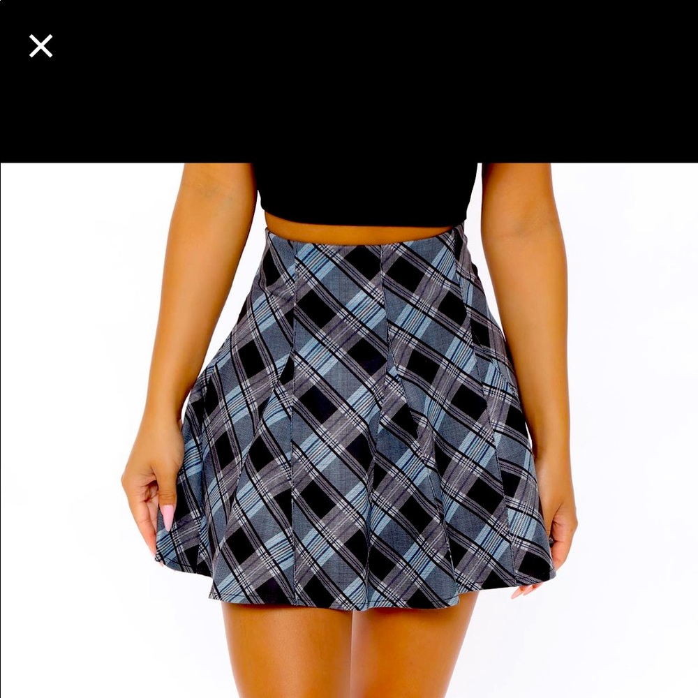 Plaid skirt
